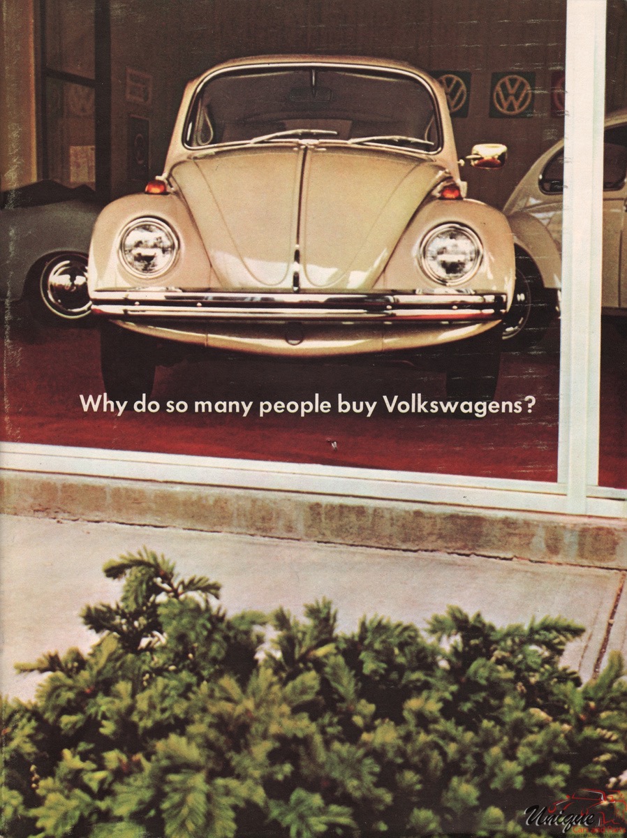 1968 Volkswagen Full Line Brochure Page 19